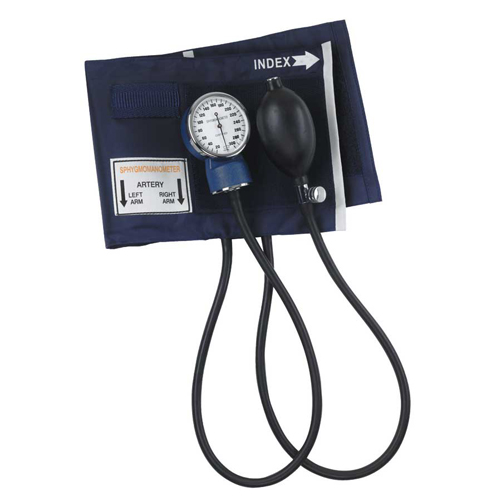 Picture of MABIS 09-149-016 MABIS Economy Aneroid Sphygmomanometer- Large Adult