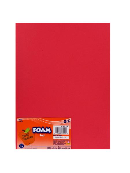 CG045  Red Foam Craft Sheet