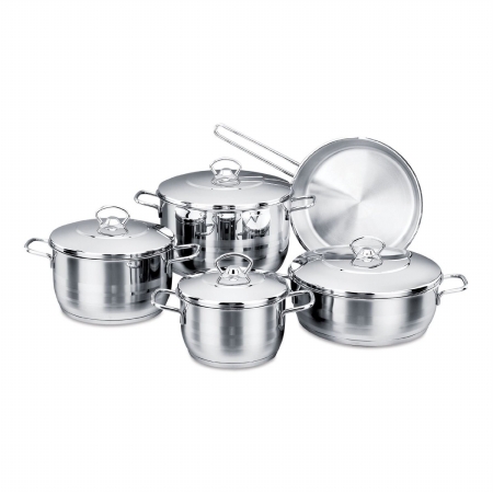 Picture of YBM Home A1901 Stainless Steel Cookware Set- 11 Piece