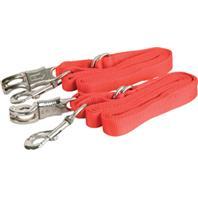 Picture of Gatsby Leather Company-Adjustable Nylon Crossties With Panic Strap- Red 5-9 Foot