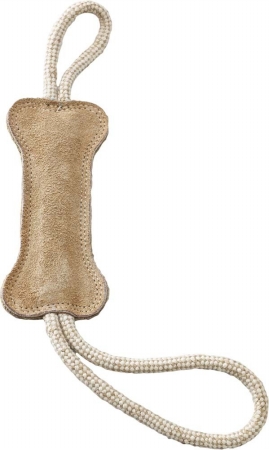 Dura-fused Leather Bone Tug- Brown 18 4438