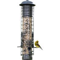 Picture of Audubon-woodlink-Dragonfly Squirrel Proof Tube Feeder- Gray 2.5 Pound Cap NA32431