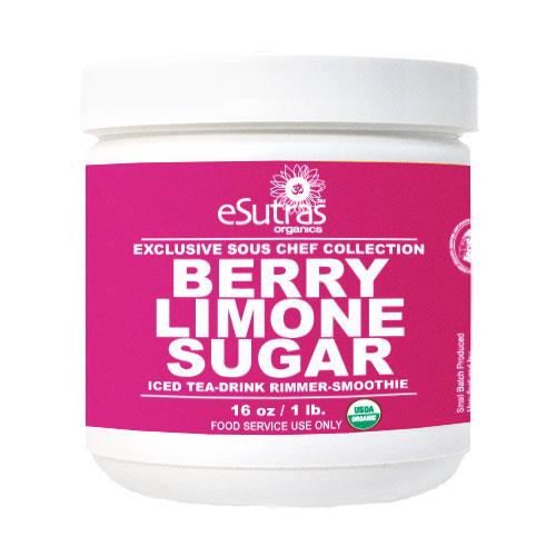 Picture of eSutras Organics 12-00-01-016 Berry Limone Sugar - 16 Oz