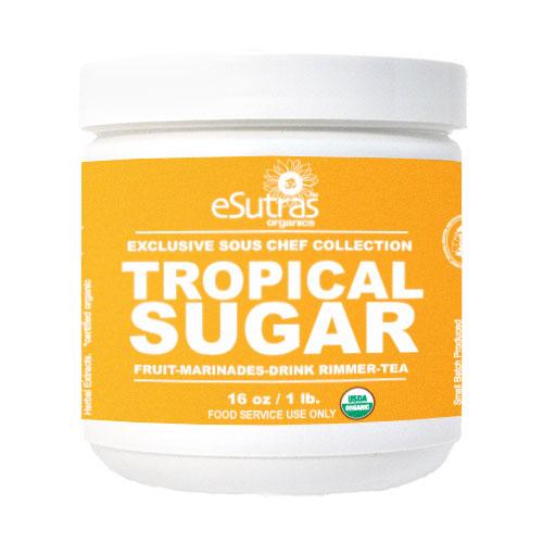 Picture of eSutras Organics 12-00-08-016 Tropical Sugar - 16 Oz