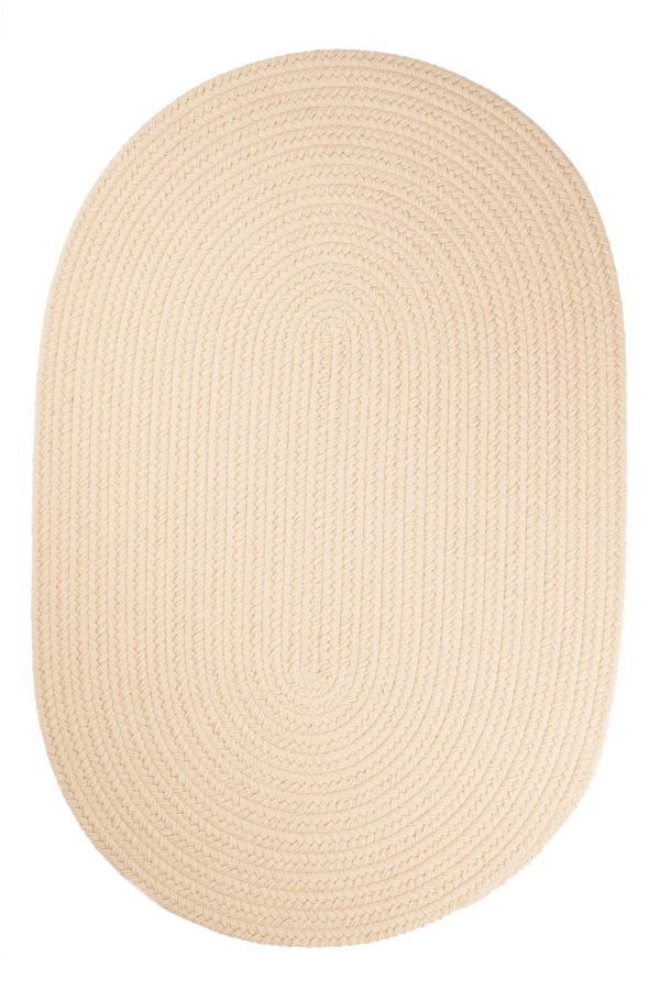Picture of Rhody Rug S001R024X096 Solid 2x8 Rug Cream