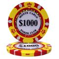 Bry Belly CPMC-$1000 25 Roll of 25 - $1000 Monte Carlo 14 Gram Poker Chips Bry Belly CPMC-$1000 25 Roll of 25 - $1000 Monte Carlo 14 Gram Poker Chips