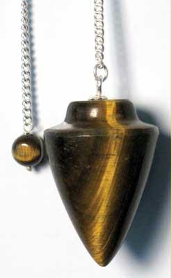 Picture of Azure Green GPENT Tiger Eye Pendulum