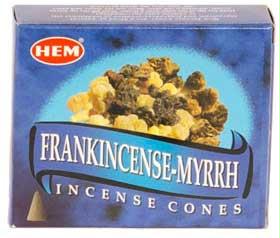 Picture of Azure Green ICHFM Frank & Myrrh Hem Cone 10pk