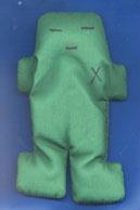 Picture of Azure Green RVOOG Voodoo Doll Green