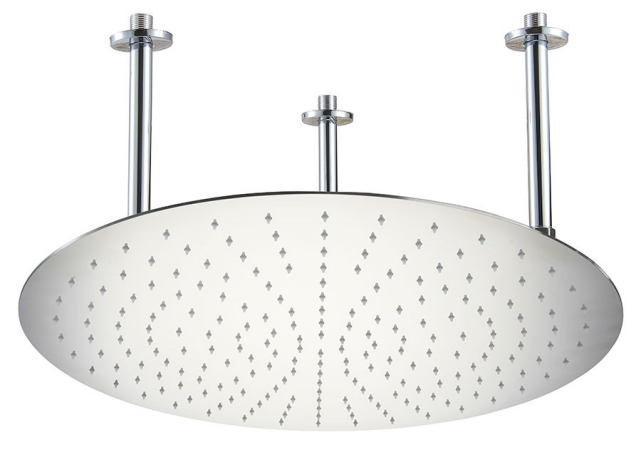 Picture of ALFI brand RAIN24R-PSS RAIN24R 24 inch  Round  Polished Solid Stainless Steel Ultra Thin Rain Shower Head