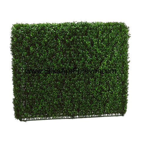 Picture of Allstate Floral LPB257-GR-TT 33 in. Hx8 in. Wx39 in. L Boxwood Hedge Two Tone Green