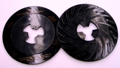 Abrasive 405-051144-80515 Disc Pad Face Plate Ribbed,