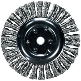 410-81800 3 in. Standard Twist Knot Wheel 0.012 Ss Wire