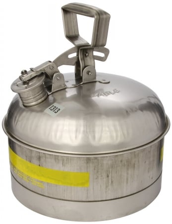 258-1313 Type I Stainless Steel Safety Can