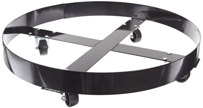 DrumDolly,5galto55gal,31inL,Black
