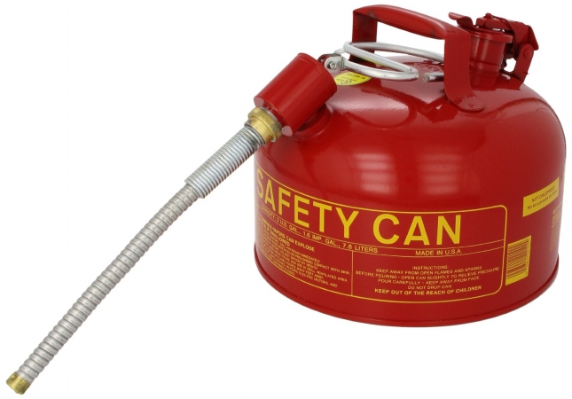 258-U2-26-SX5 Type II Metal Safety Can - Flammables -  Eagle Mfg