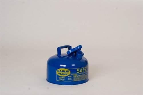 Blue Galvanized Steel Self-Closing 2 Gal. Safety Can - Blue - 2 gal.