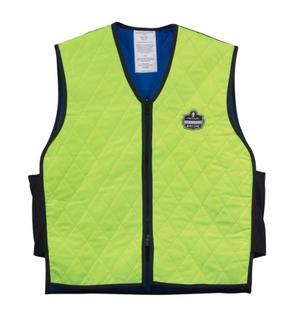 Picture of Ergodyne 150-12537 Chill-Its 6665 Evaporative Cooling Vest - Lime&#44; 3 Extra Large