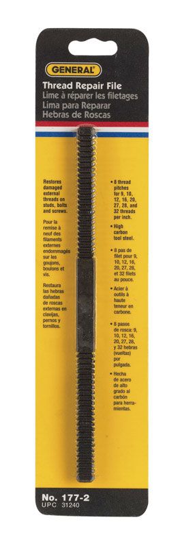 General Tools 3181772 Thread Repair File