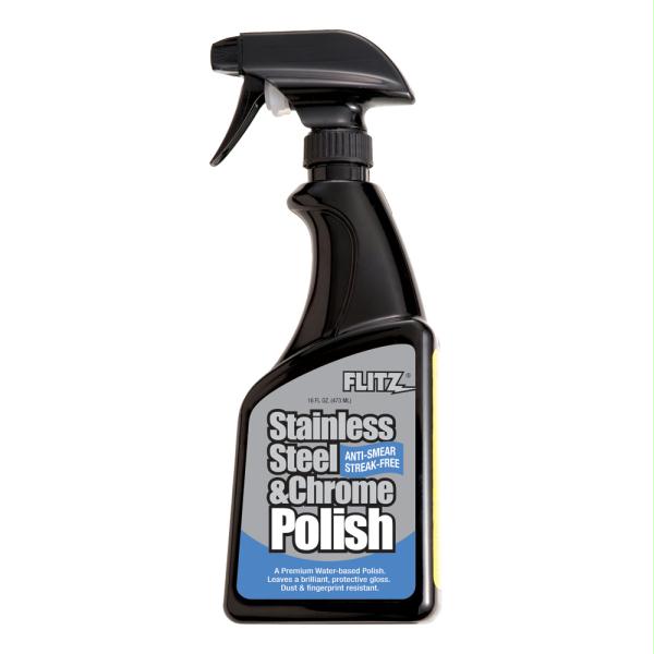 Flitz Stainless Steel Polish & Protectant, 16oz. | For Boats | by West Marine