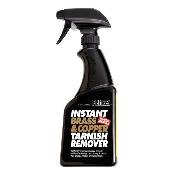 Flitz Instant Brass & Copper Tarnish Remover, 16oz. | For Boats | by West Marine
