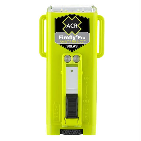 ACR FireFly PRO Waterbug SOLAS Strobe in Yellow