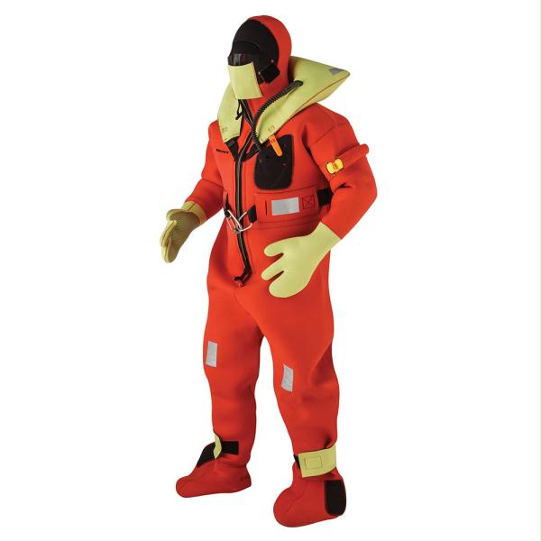 Picture of 154100-200-004-13 Kent Commerical Immersion Suit - USCG-SOLAS Version - Orange - Universal