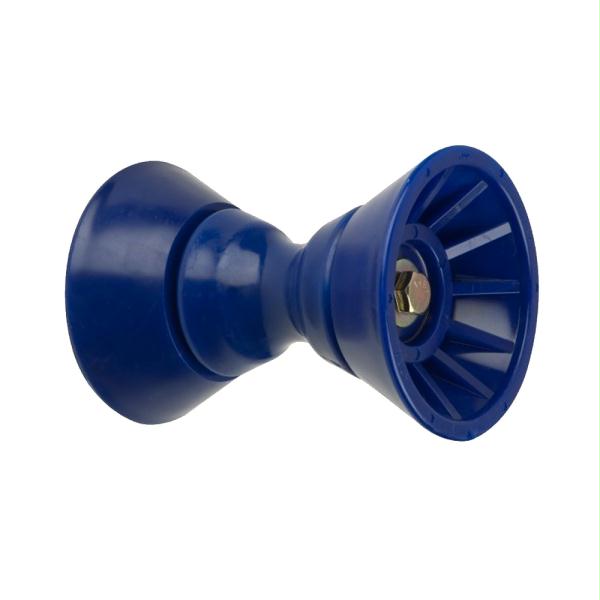 4in. Bow Bell Roller Assembly - Blue TPR