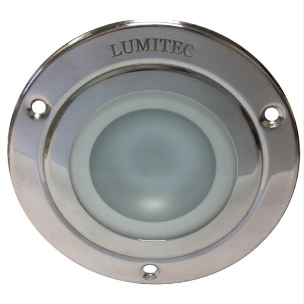 Picture of 114119 Lumitec Shadow Surface Mount Utility Light - White High Output Light, Polished Stainless Steel Bezel
