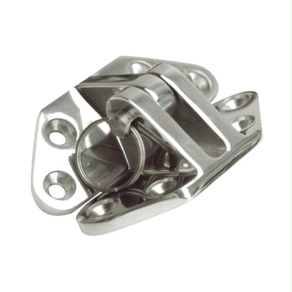 6211C  Angled Base Hatch Hinge - 316 Stainless Steel - 3" x 2-.5"