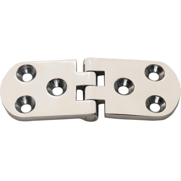 Flush Mount Hinge - 316 Stainless Steel - 4in. x 1-.5