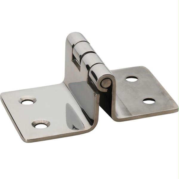 Folding Seat Hinge - 304 Stainless Steel - 2" x 3-3-16"