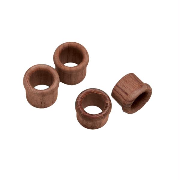 60145-A Teak Finger Pull - 5-8" Barrel Length - 2 Pack