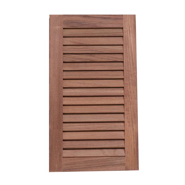 SeaForce Teak Whitecap Teak Louvered Insert, 16"H x 9-1/8"W x 3/4"D in Grey | Camping World