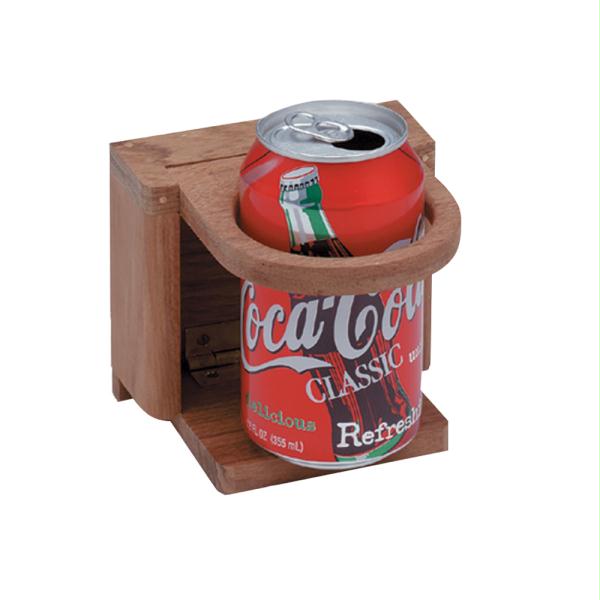 62601  Teak Folding Drink Holder