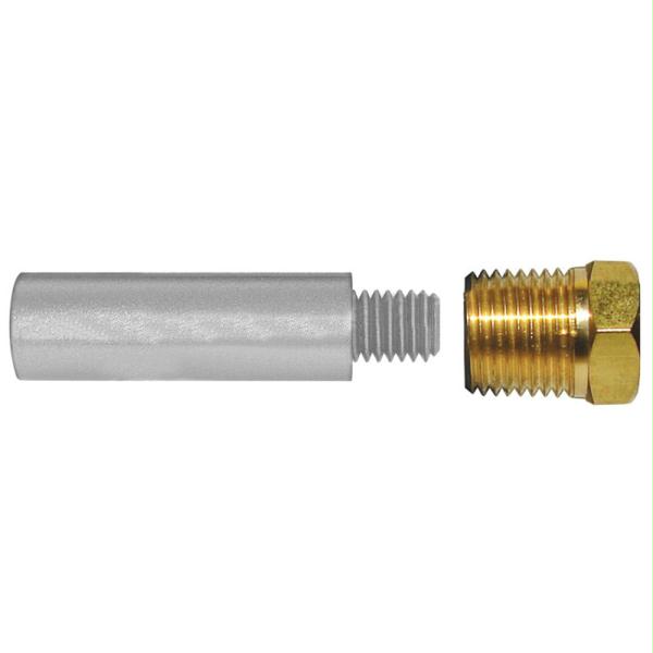 E3 Pencil Zinc with Brass Cap
