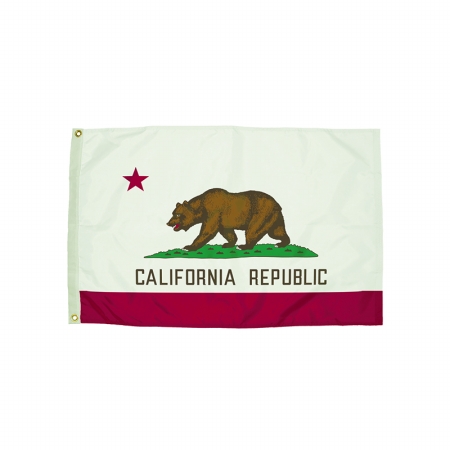 Picture of Flagzone FZ-2042051 3x5 Nylon California Flag Heading