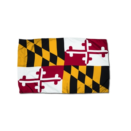 Picture of Flagzone FZ-2192051 3x5 Nylon Maryland Flag Heading