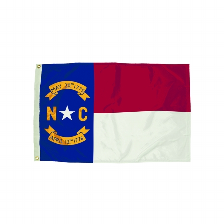 Picture of Flagzone FZ-2322051 3x5 Nylon North Carolina Flag