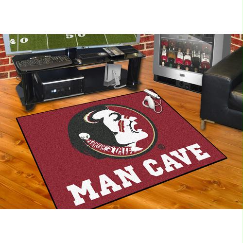 Picture of Fan Mats FAN-14545 Florida State Seminoles NCAA Man Cave All-Star Floor Mat - 34in x 45in