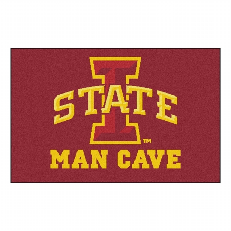Picture of Fan Mats FAN-14556 Iowa State Cyclones NCAA Man Cave Starter Floor Mat - 20in x 30in