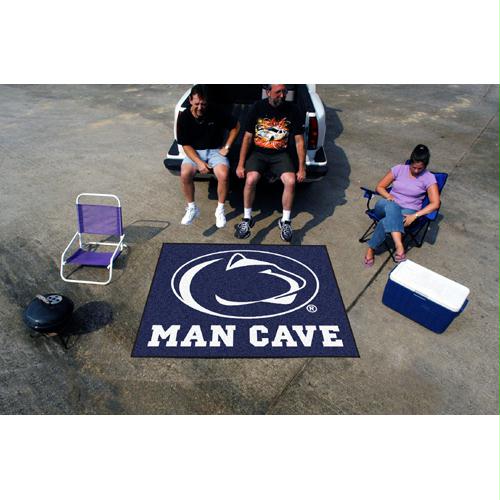 Picture of Fan Mats FAN-14598 Penn State Nittany Lions NCAA Man Cave Tailgater Floor Mat - 60in x 72in