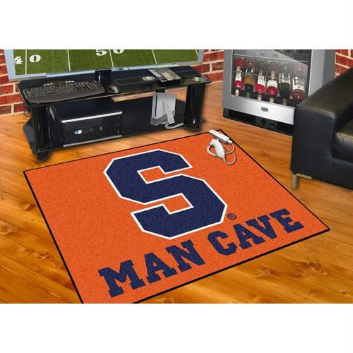 Picture of Fan Mats FAN-14605 Syracuse Orangemen NCAA Man Cave All-Star Floor Mat - 34in x 45in