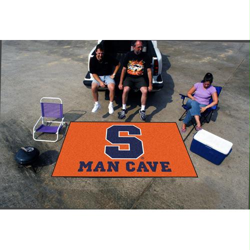 Picture of Fan Mats FAN-14607 Syracuse Orangemen NCAA Man Cave Ulti-Mat Floor Mat - 60in x 96in