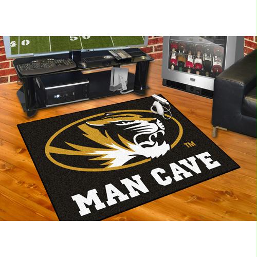 Picture of Fan Mats FAN-14677 Missouri Tigers NCAA Man Cave All-Star Floor Mat - 34in x 45in