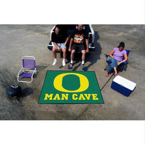 Picture of Fan Mats FAN-14690 Oregon Ducks NCAA Man Cave Tailgater Floor Mat - 60in x 72in
