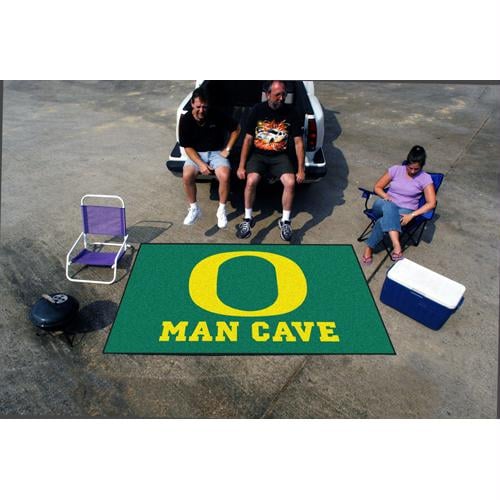 Picture of Fan Mats FAN-14691 Oregon Ducks NCAA Man Cave Ulti-Mat Floor Mat - 60in x 96in