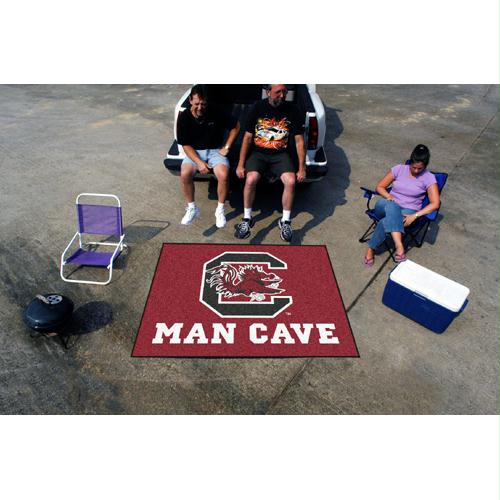 Picture of Fan Mats FAN-14694 South Carolina Gamecocks NCAA Man Cave Tailgater Floor Mat - 60in x 72in