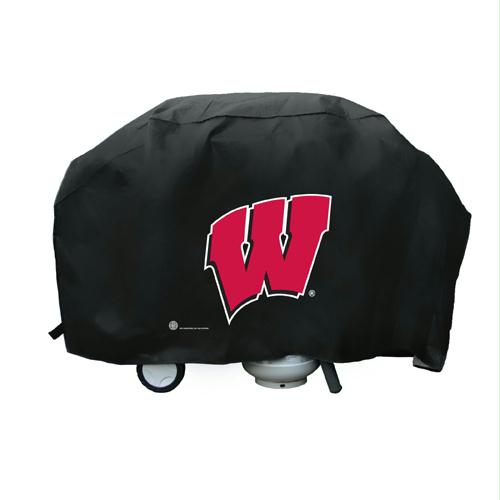 RIC-BCB450101 Wisconsin Badgers NCAA Deluxe Grill Cover