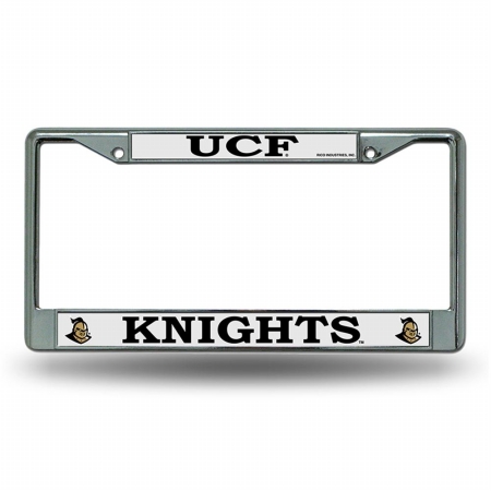 RIC-FC100504 Central Florida Knights NCAA Chrome License Plate Frame